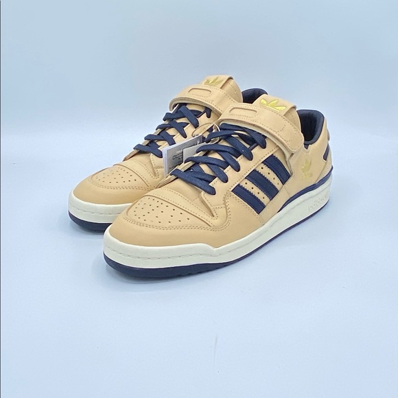 NEW! adidas Forum 84 Low Blue Thread Men's Shoes - Picture 2 of 7